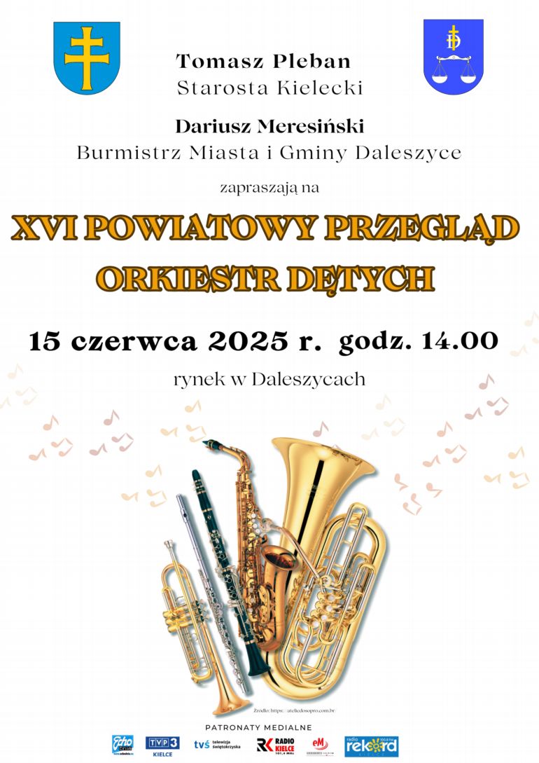 XVI Powiatowy Przegląd Orkiestr Dętych w Daleszycach