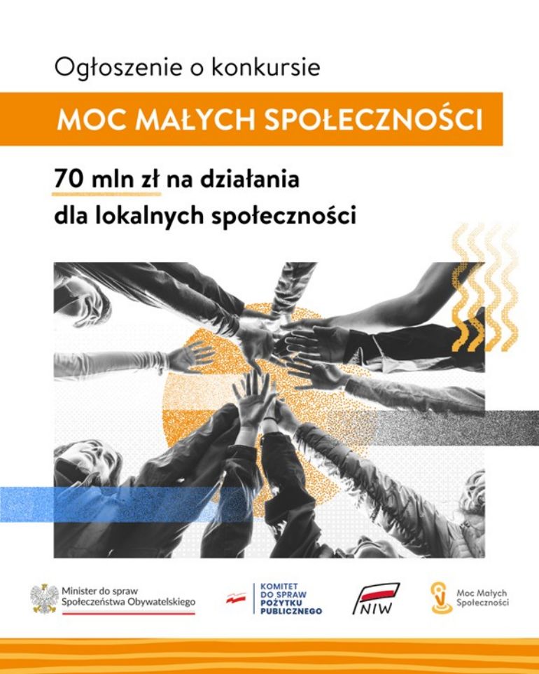 Rządowy Program Wsparcia Organizacji Pozarządowych „Moc Małych Społeczności”